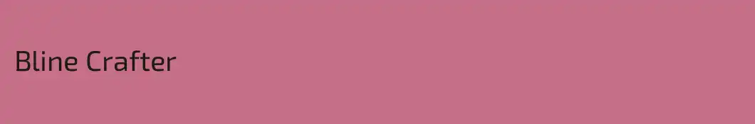 Bline Crafter 